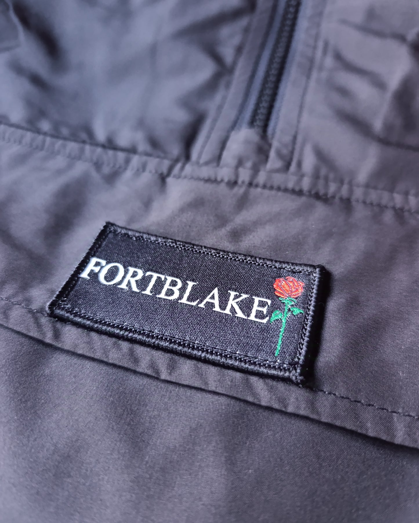 FORTBLAKE FLAG STORM BLACK JACKET