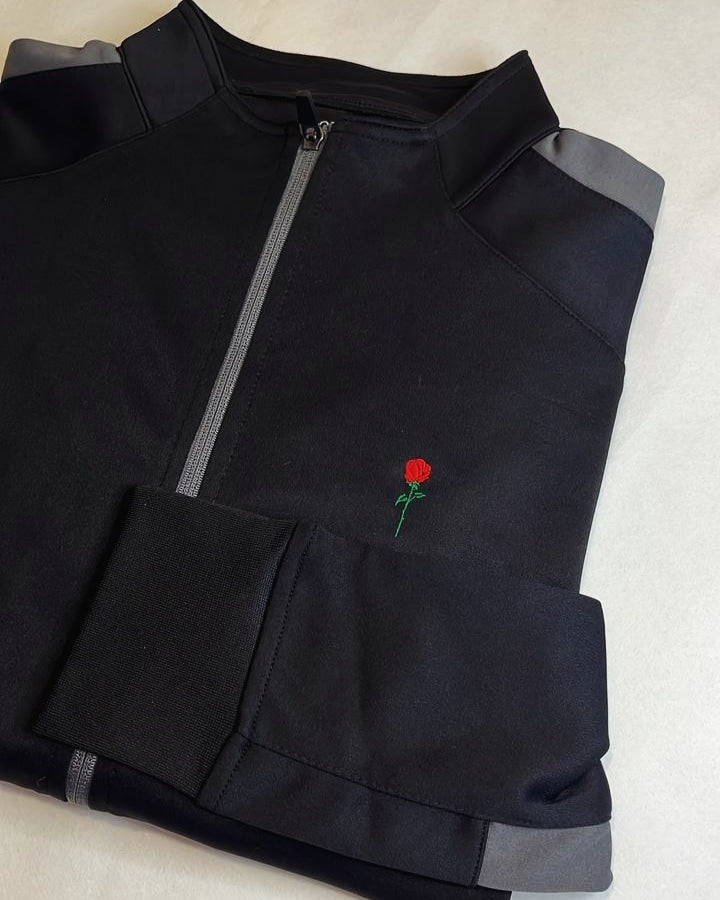 FORTBLAKE BLACK/GREY TRACK JACKET