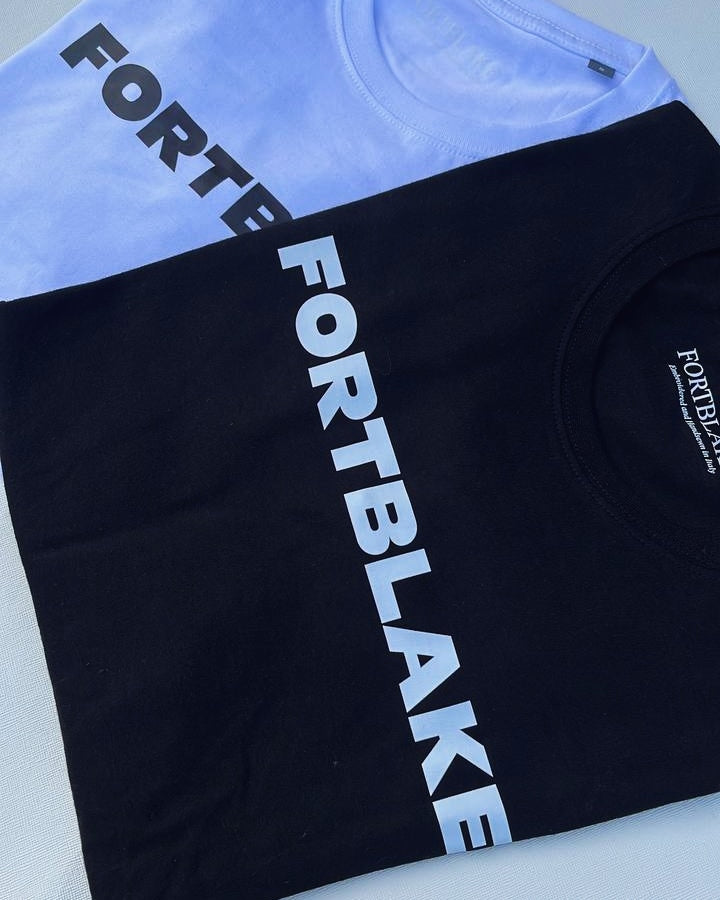 FORTBLAKE DERBY WHITE/BLACK T-SHIRT