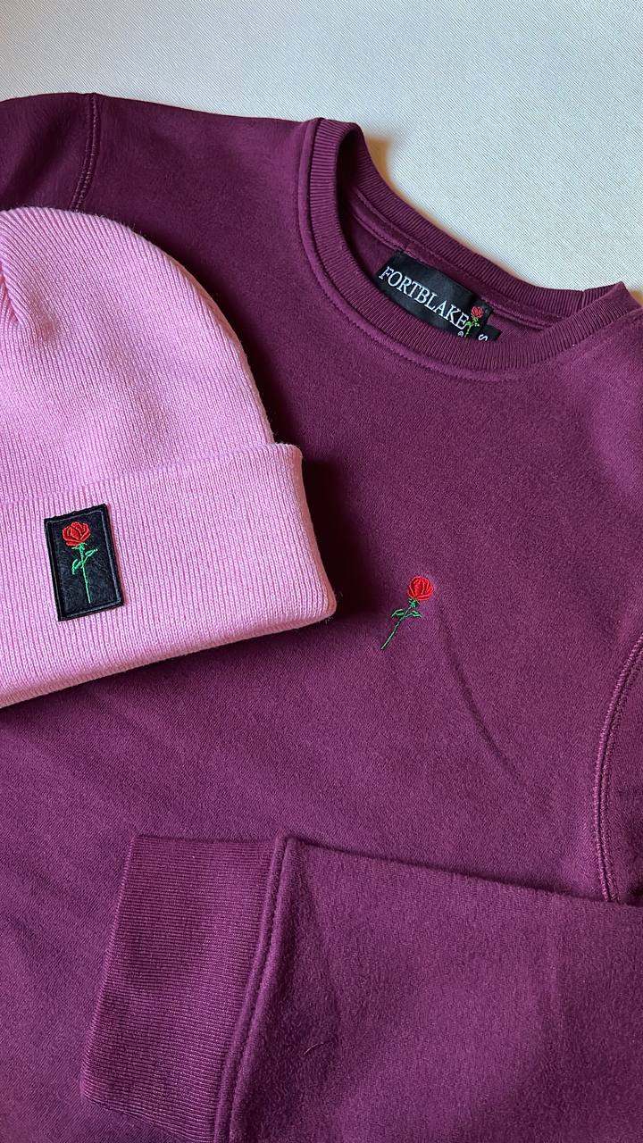 FORTBLAKE CLASSIC BORDEAUX SWEATSHIRT