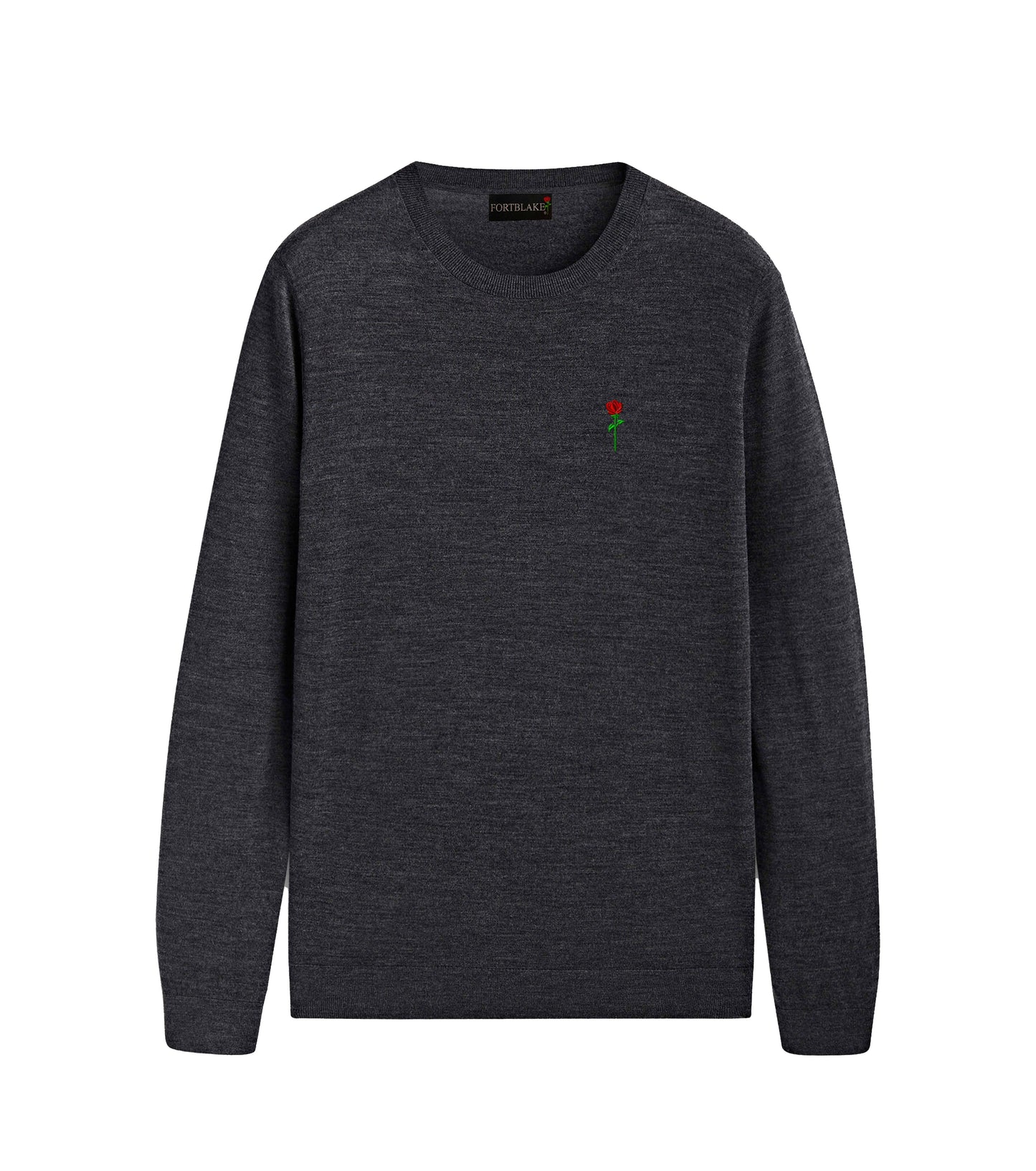 FORTBLAKE CLASSIC DARKGREY KNITWEAR