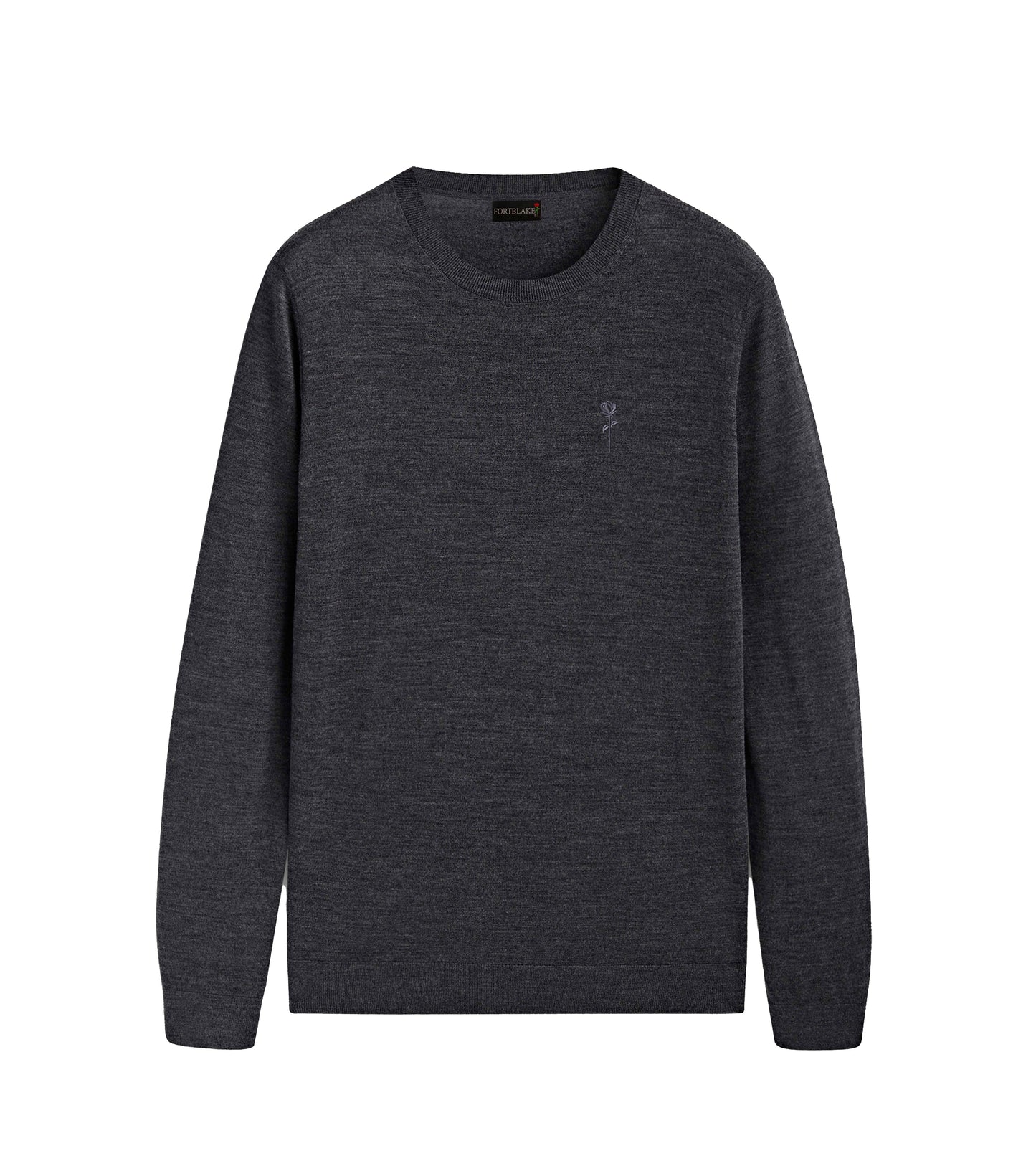 FORTBLAKE SHADOW DARKGREY KNITWEAR