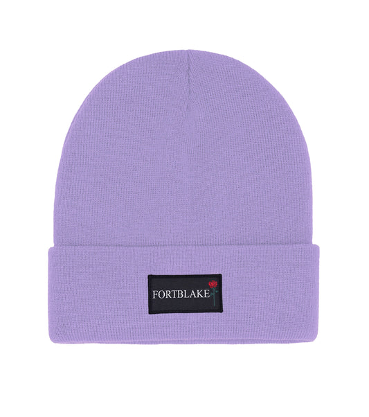 FORTBLAKE FLAG LILAC BEANIE