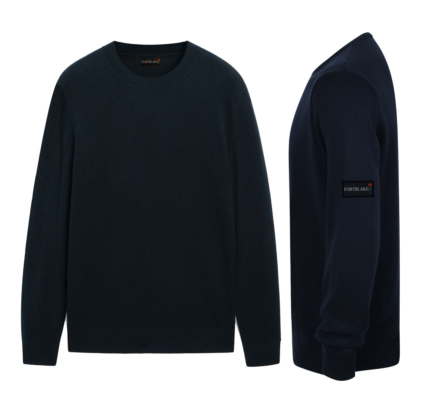 FORTBLAKE FLAG NAVY KNITWEAR