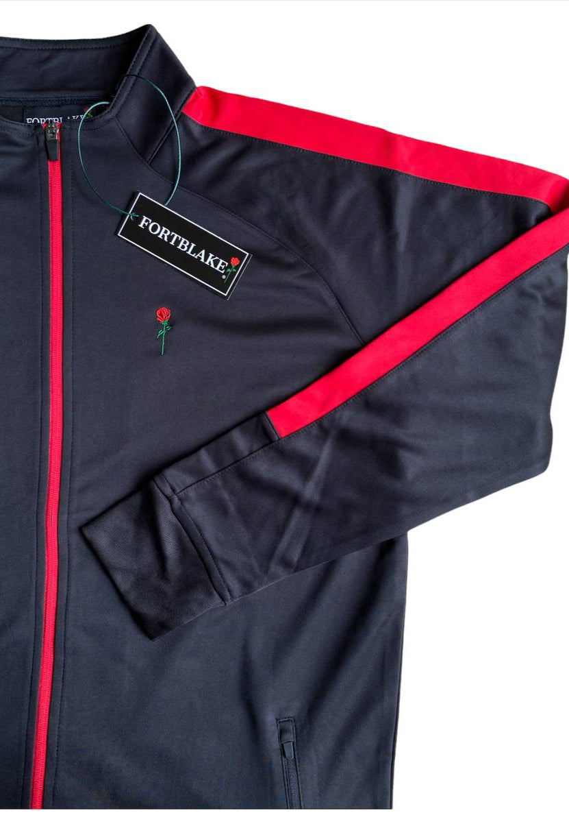 FORTBLAKE BLACK/RED TRACK JACKET