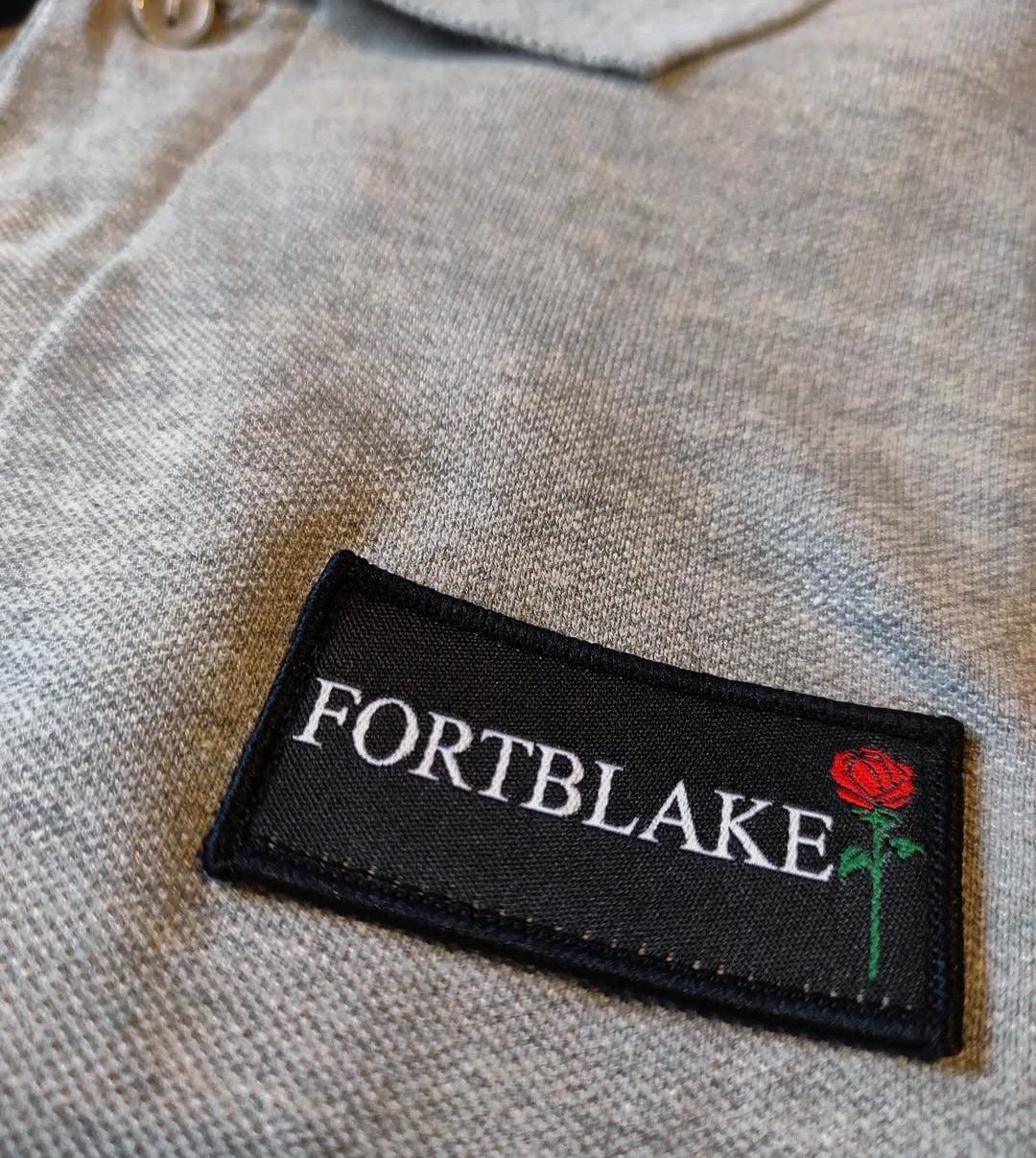 FORTBLAKE FLAG SPORTGREY POLOSHIRT