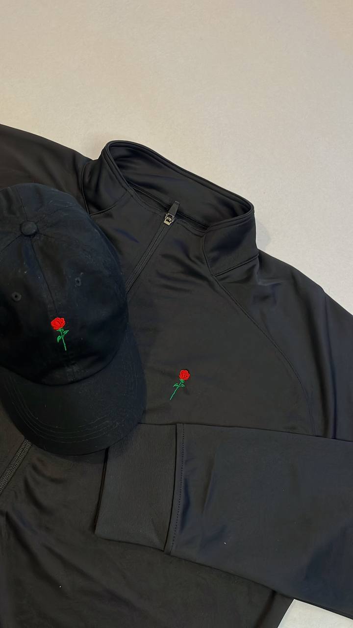 FORTBLAKE BLACK TRACK JACKET