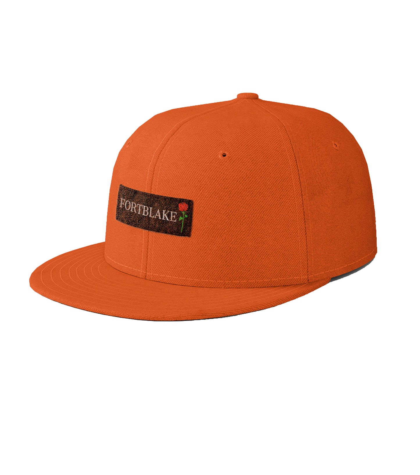 FORTBLAKE FLAG ORANGE SNAP HAT