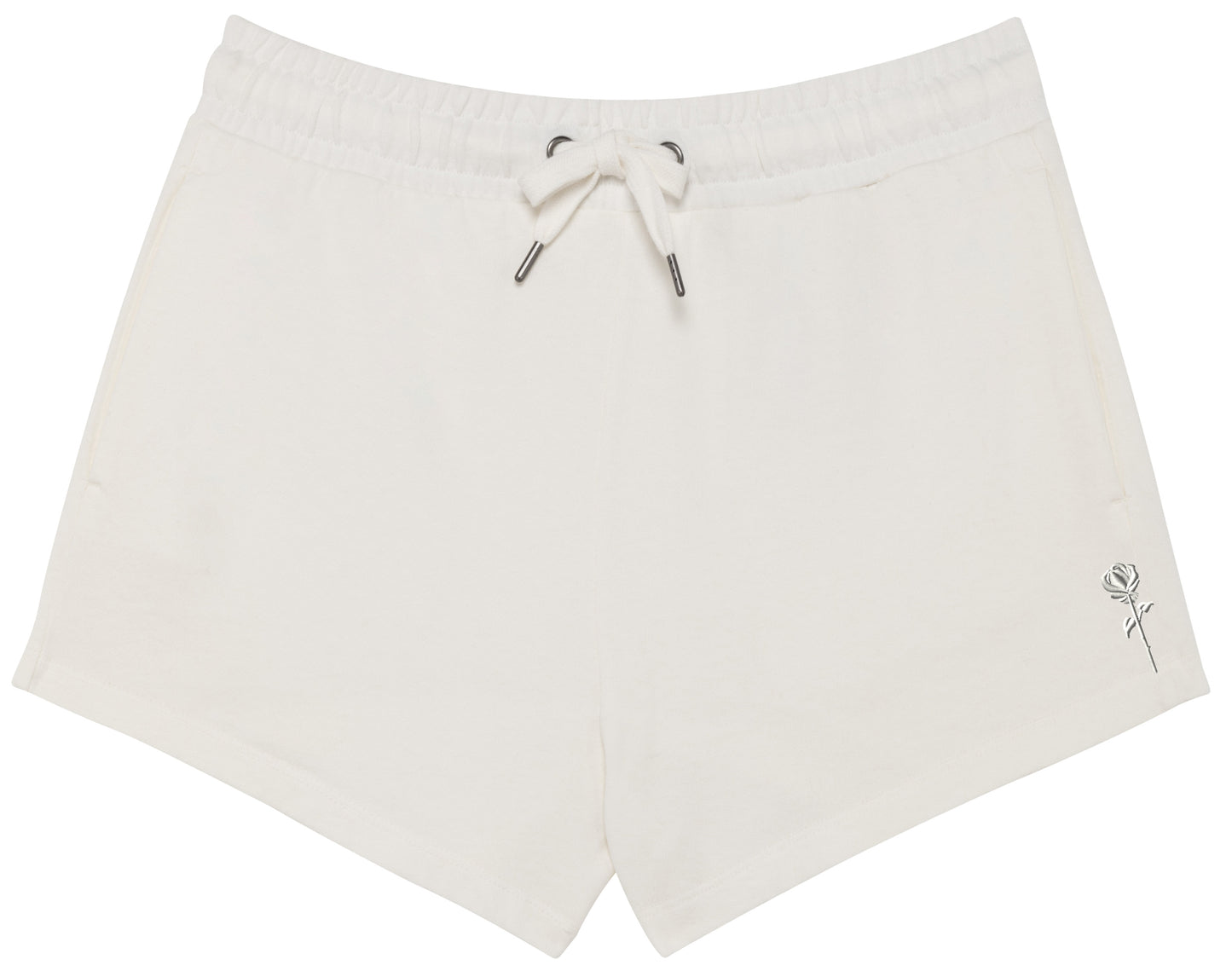 FORTBLAKE WOMAN SHADOW CREAM SHORTS