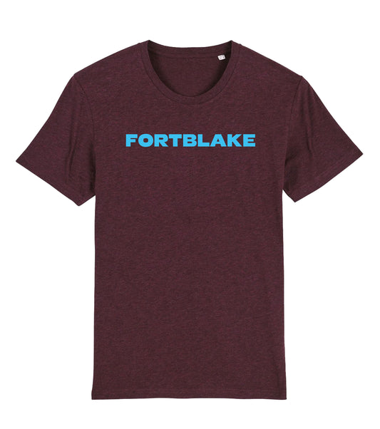 FORTBLAKE DERBY BORDEAUX/SKY T-SHIRT