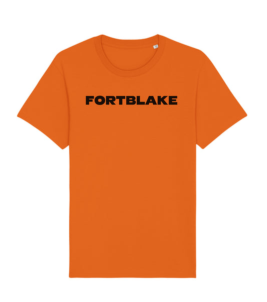 FORTBLAKE DERBY ORANGE/BLACK T-SHIRT