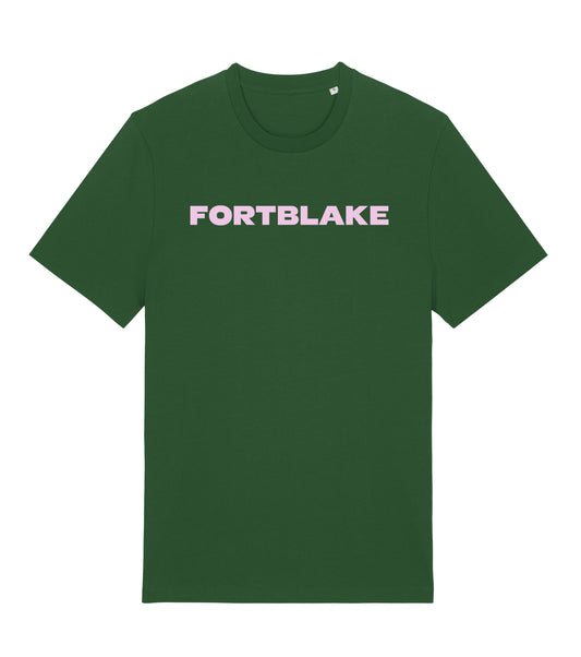 FORTBLAKE DERBY GREEN/PINK T-SHIRT