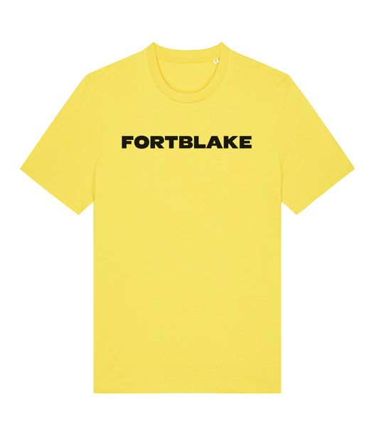 FORTBLAKE DERBY YELLOW/BLACK T-SHIRT