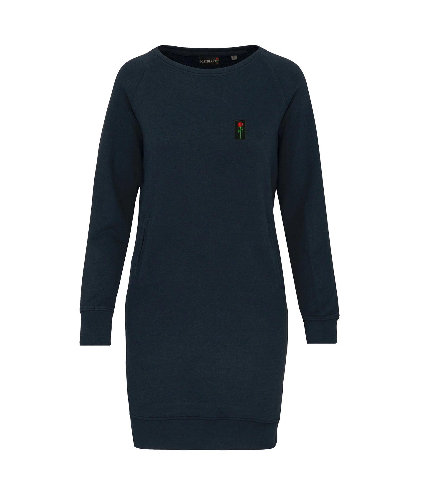 FORTBLAKE WOMAN ARTIC NAVY SWEAT-DRESS