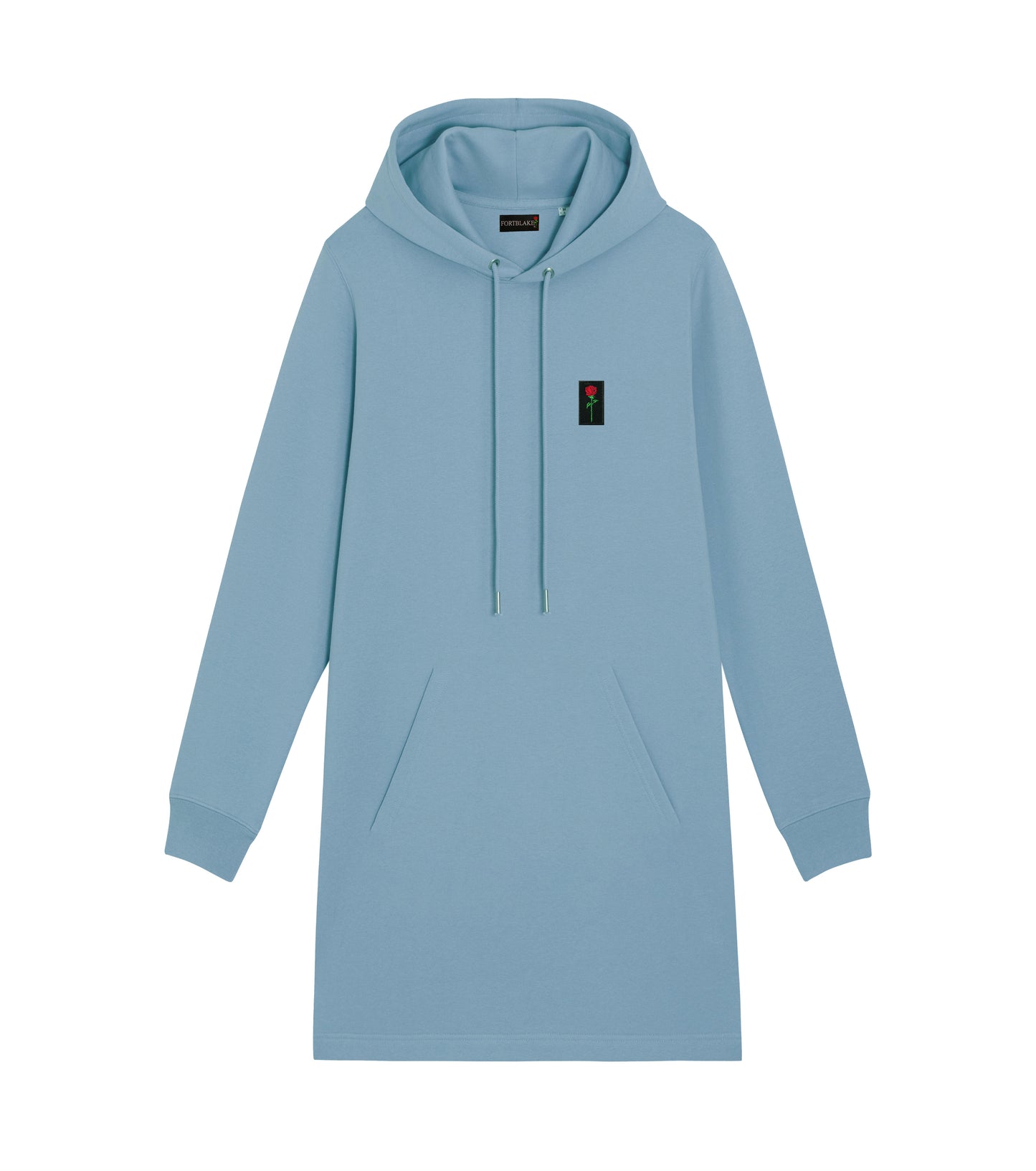 FORTBLAKE WOMAN ARTIC SKY HOODIE-DRESS