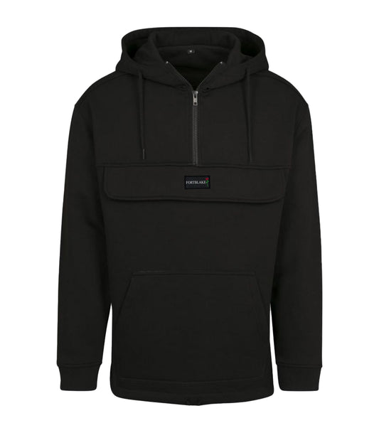 FORTBLAKE FLAG STORM BLACK HOODIE