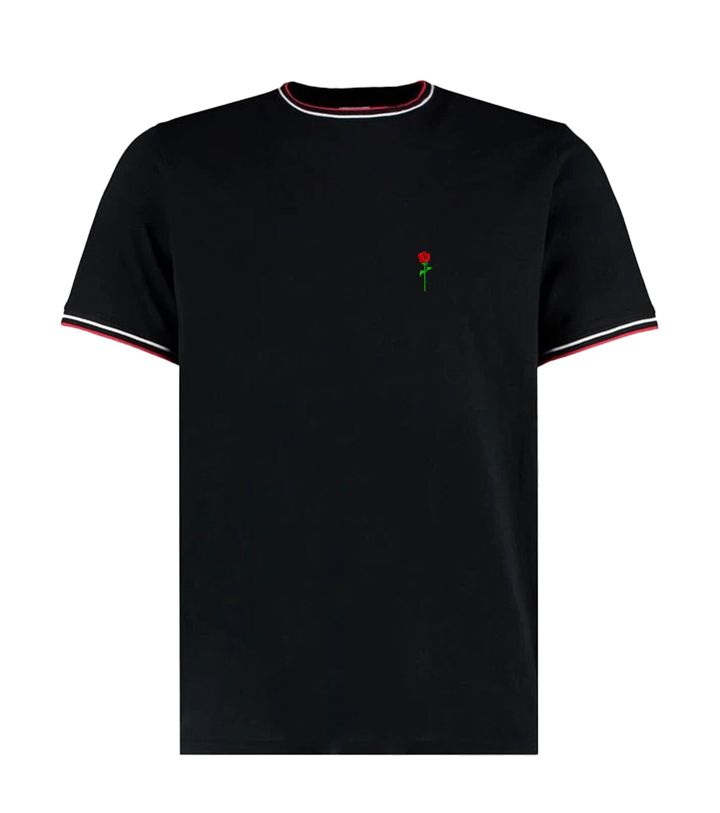 FORTBLAKE BLACK/RED/WHITE T-SHIRT