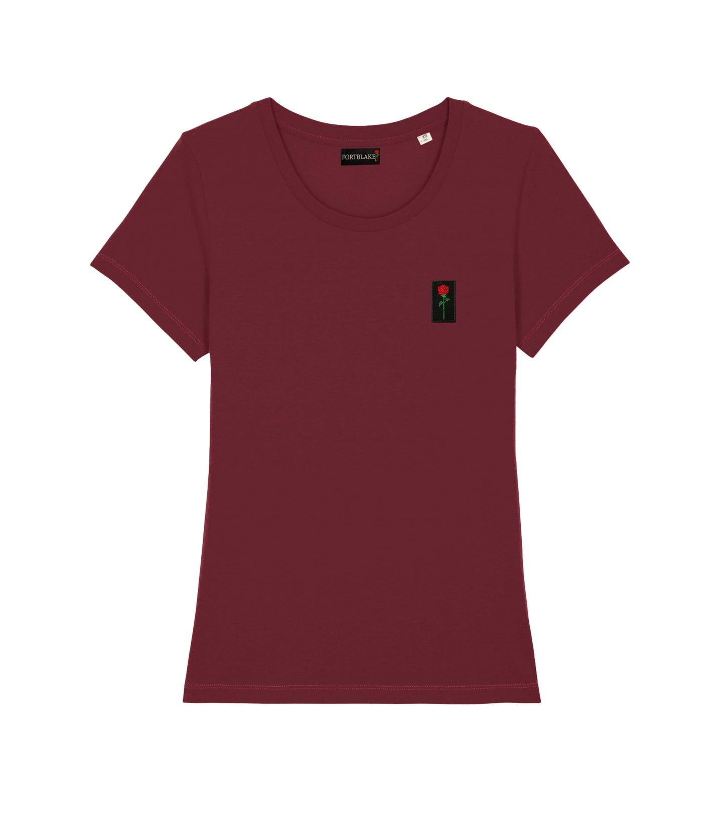 FORTBLAKE WOMAN WAVE BORDEAUX T-SHIRT