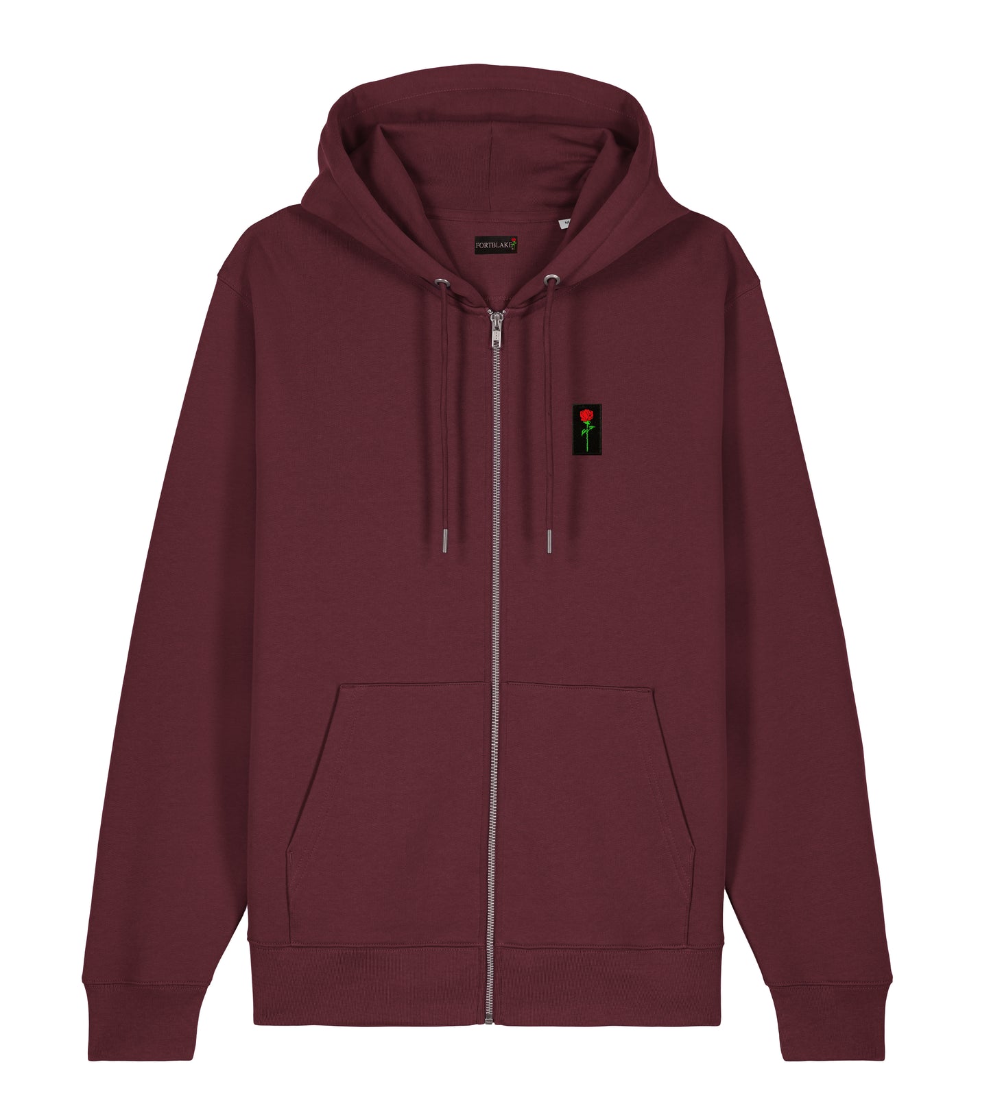 FORTBLAKE ARTIC BORDEAUX ZIP HOODIE