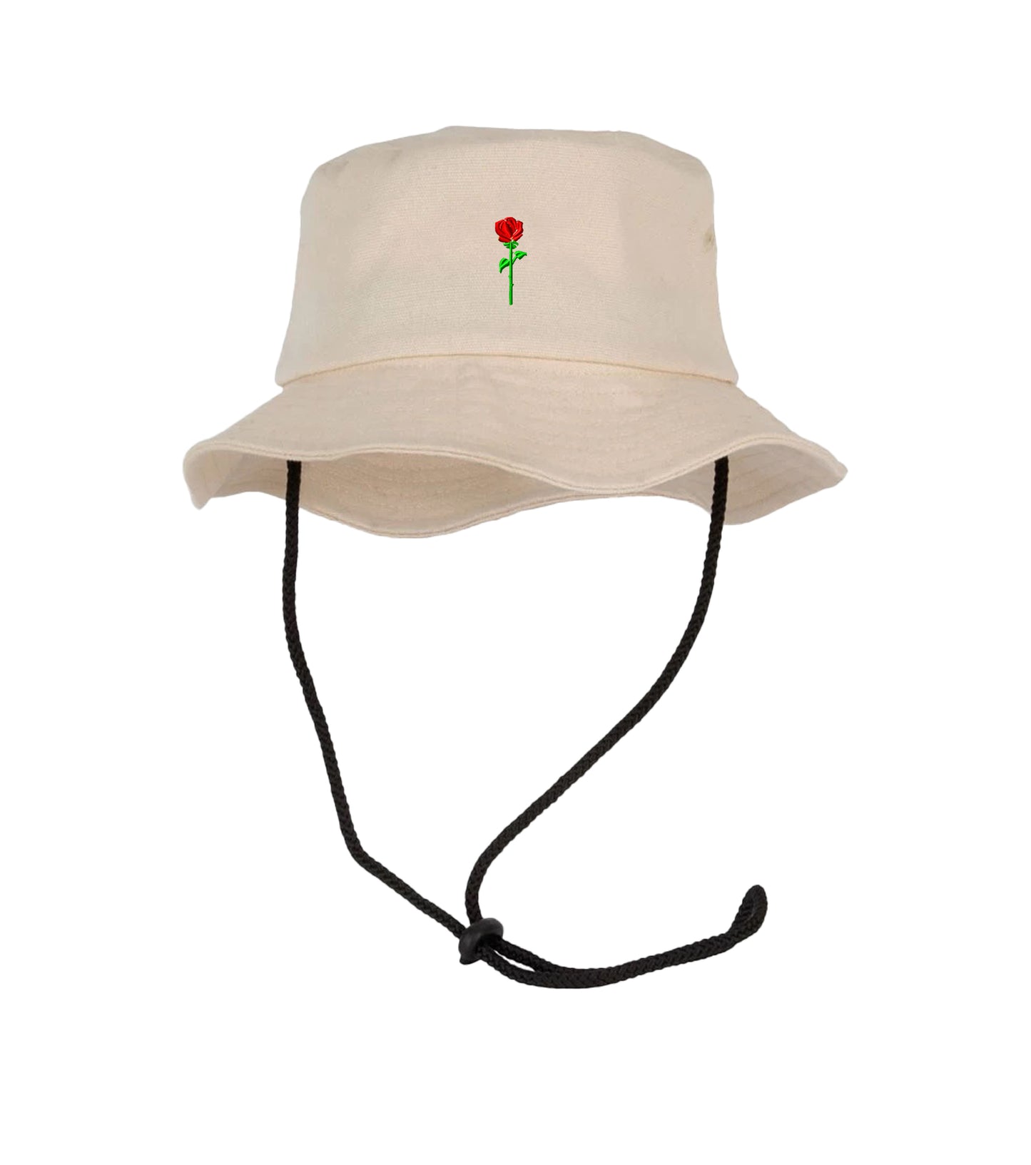 FORTBLAKE CLASSIC CREAM STRING BUCKET HAT