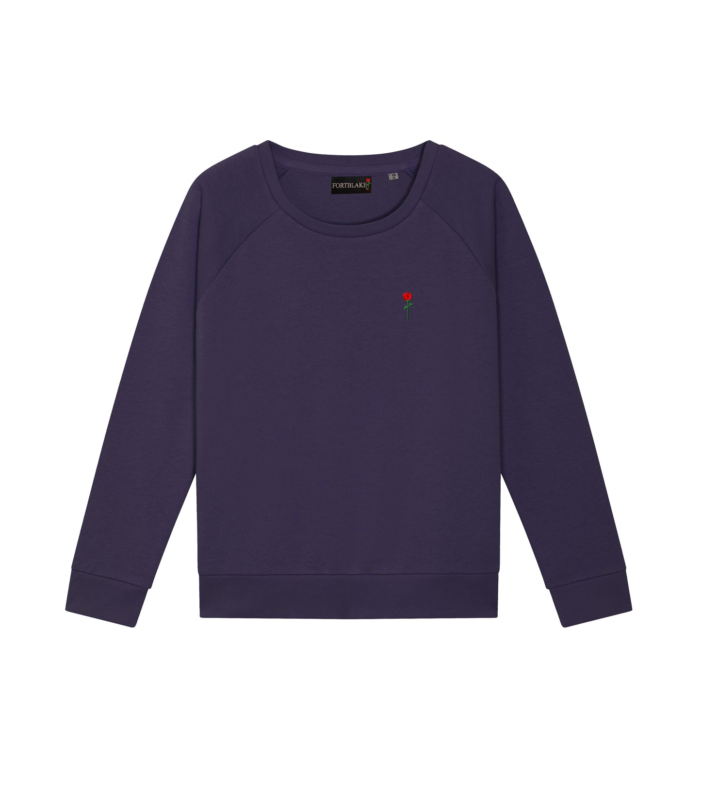 FORTBLAKE WOMAN CLASSIC PURPLE SWEATSHIRT