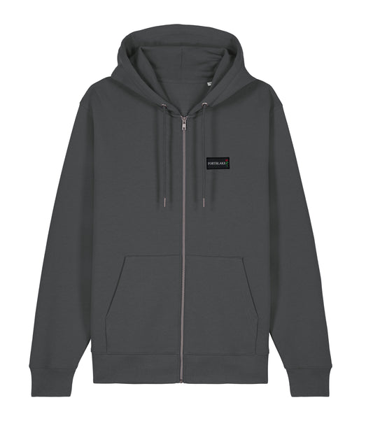 FORTBLAKE FLAG DARKGREY HOODIE