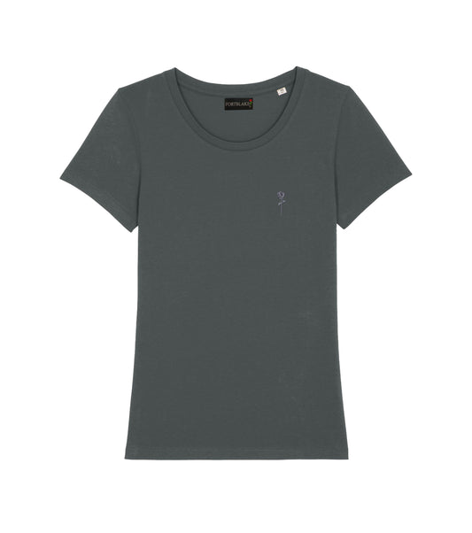 FORTBLAKE WOMAN SHADOW DARKGREY T-SHIRT