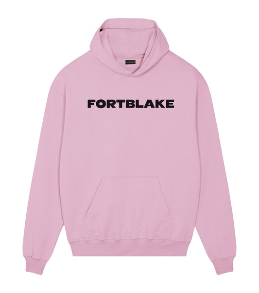 FORTBLAKE DERBY PINK/BLACK HOODIE