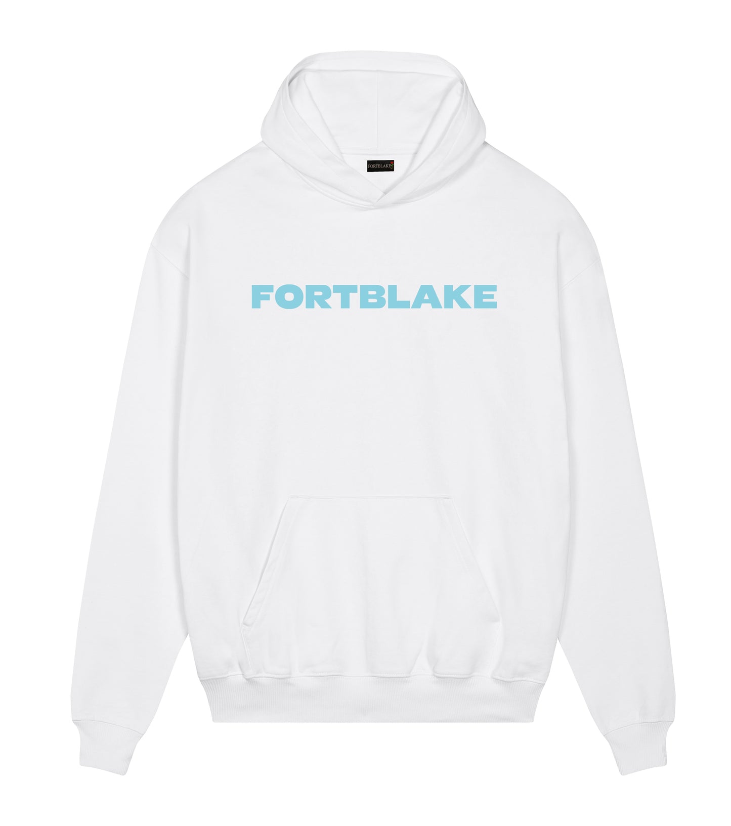 FORTBLAKE DERBY WHITE/SKY HOODIE