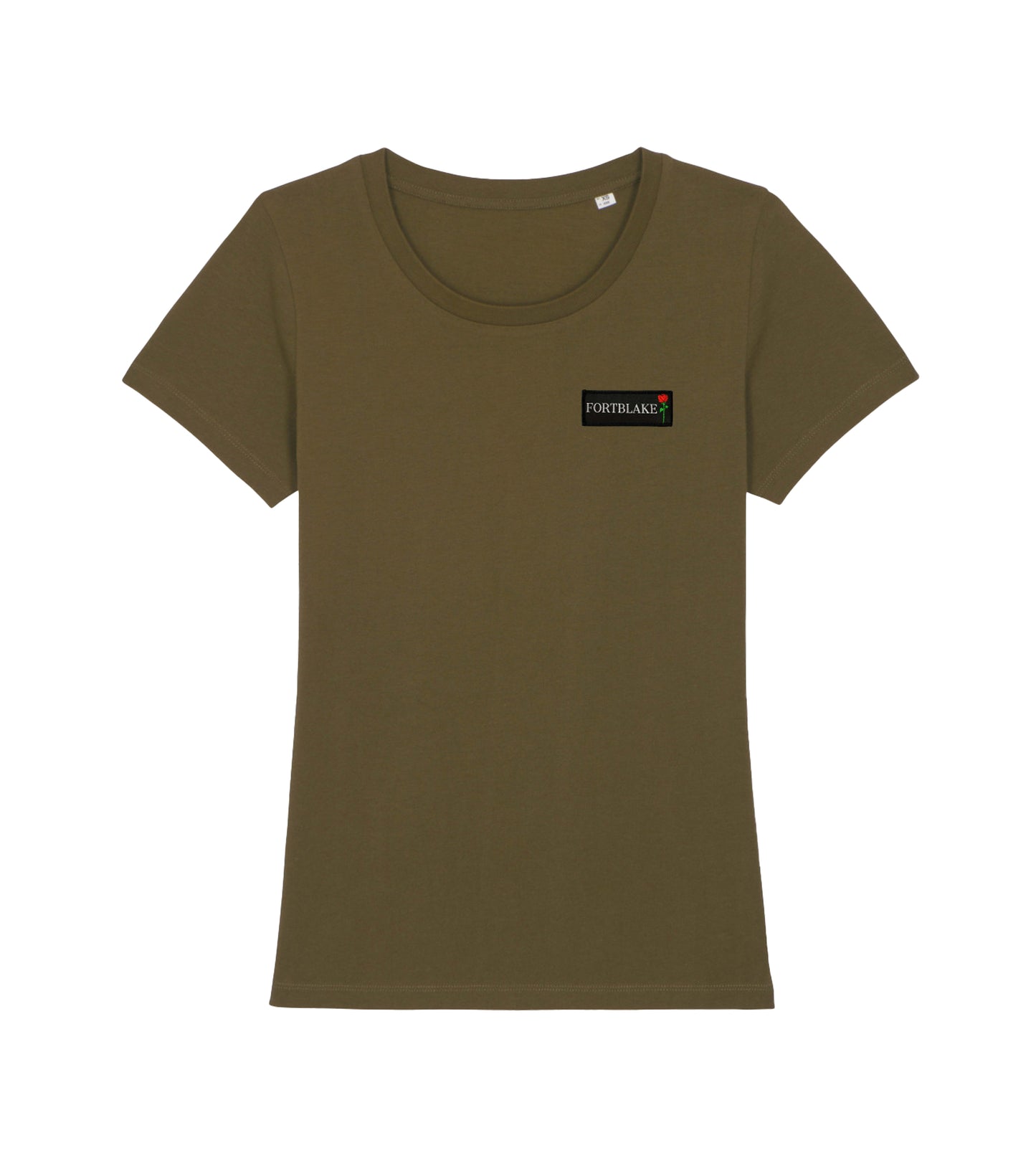 FORTBLAKE WOMAN FLAG ARMY T-SHIRT