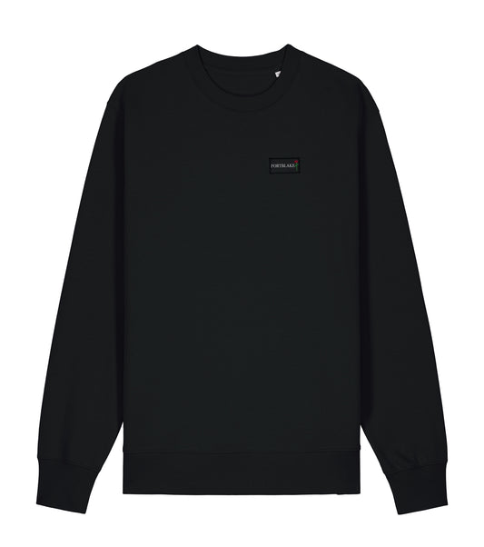 FORTBLAKE FLAG BLACK SWEATSHIRT