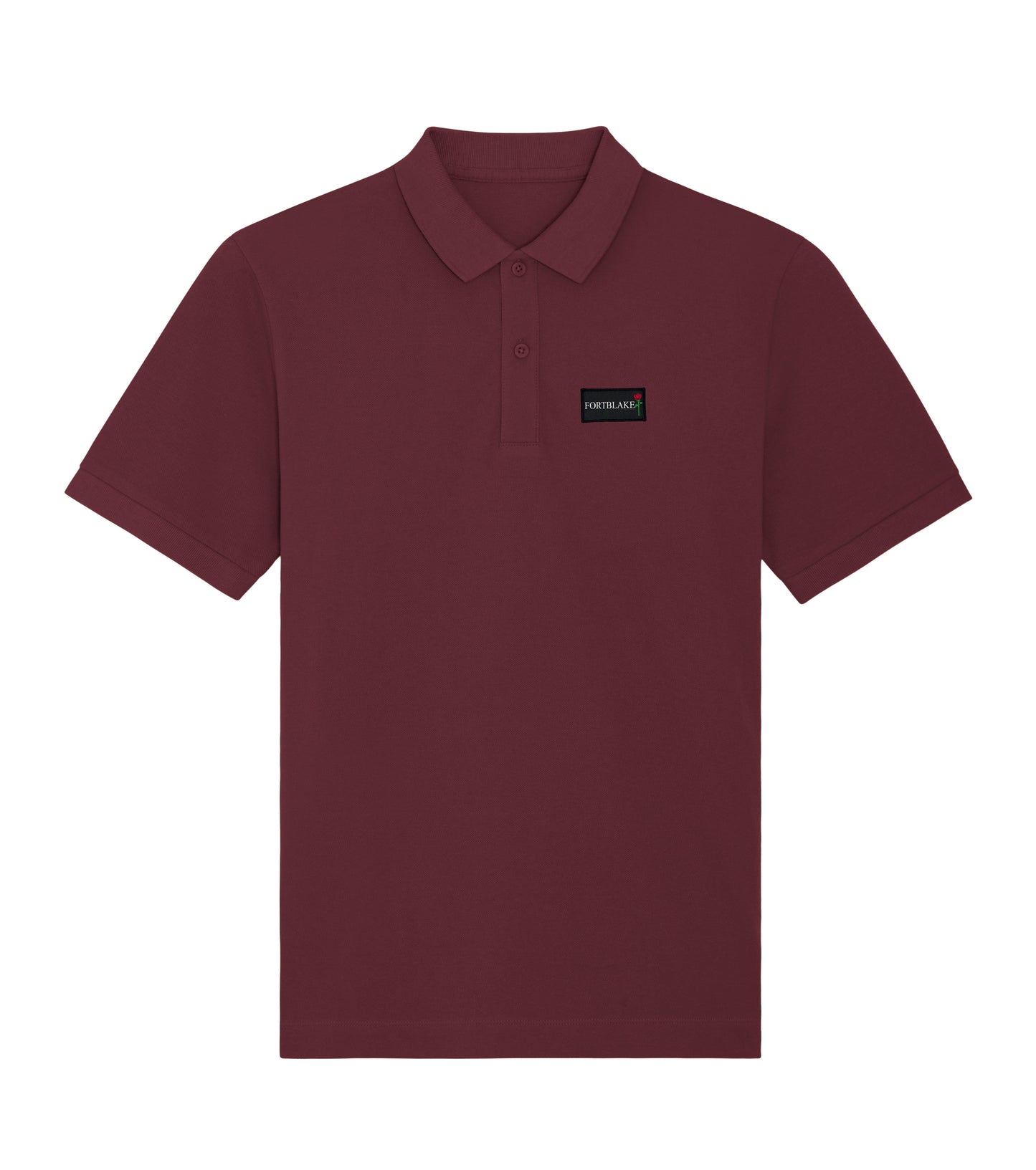 FORTBLAKE FLAG BORDEAUX POLOSHIRT