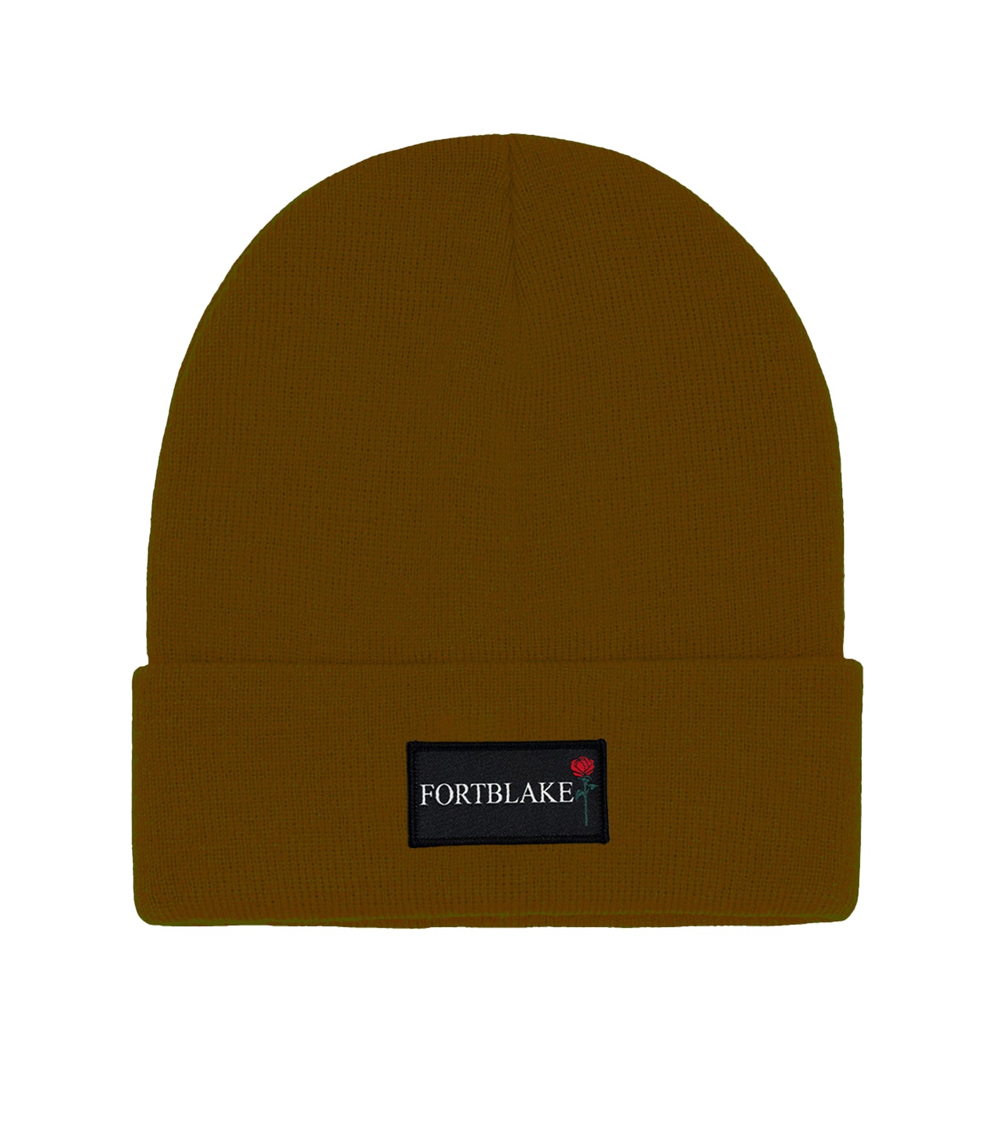 FORTBLAKE FLAG CARAMEL BEANIE