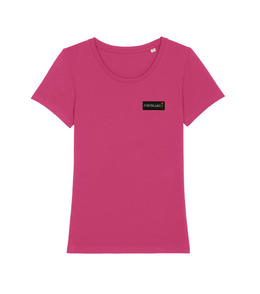 FORTBLAKE WOMAN FLAG FUCSIA T-SHIRT