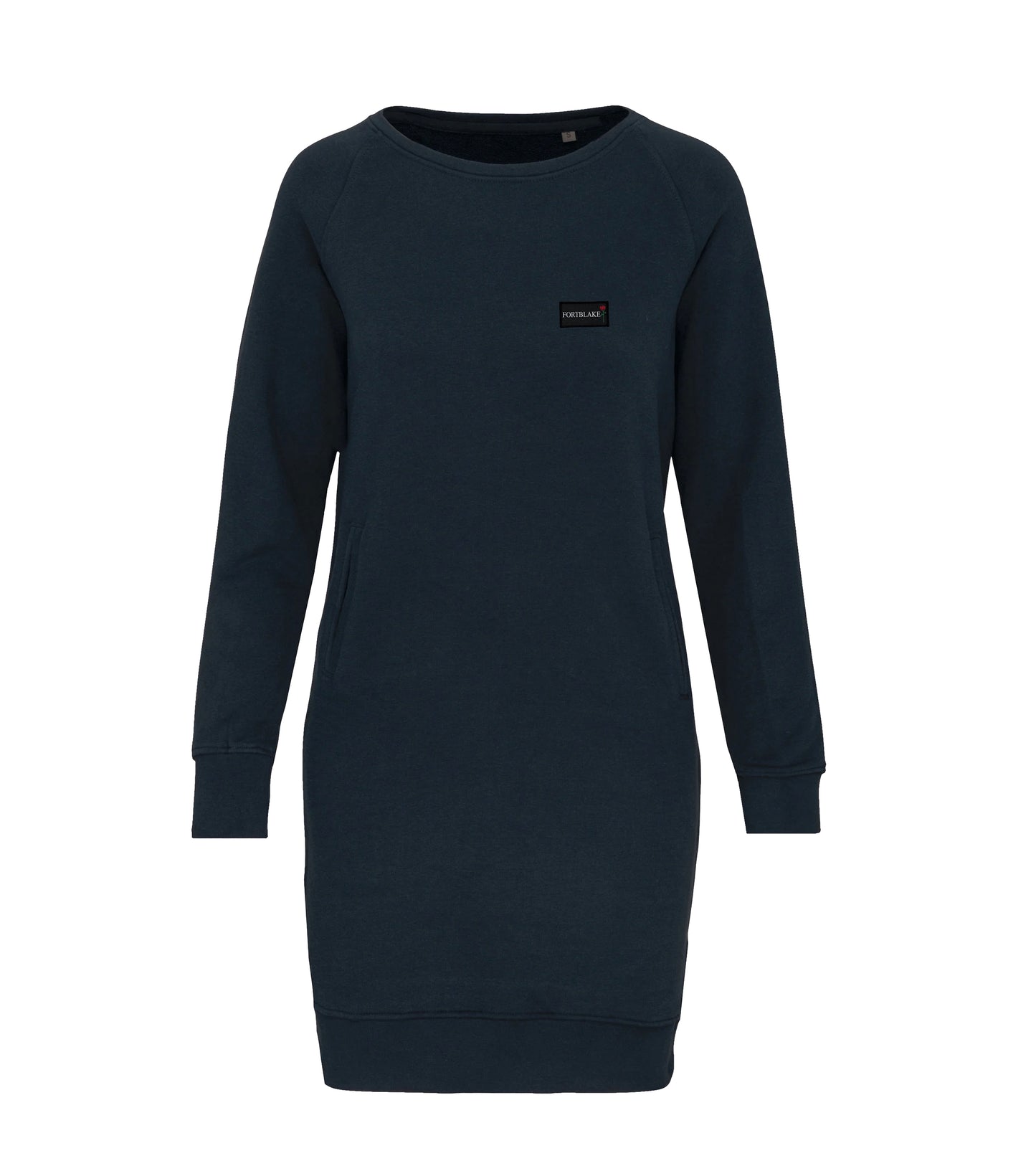 FORTBLAKE WOMAN FLAG NAVY SWEAT-DRESS