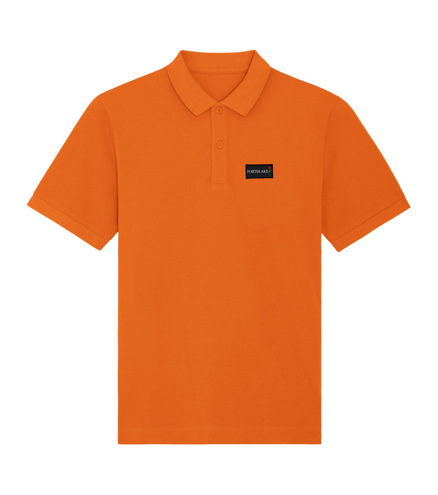 FORTBLAKE FLAG ORANGE POLOSHIRT