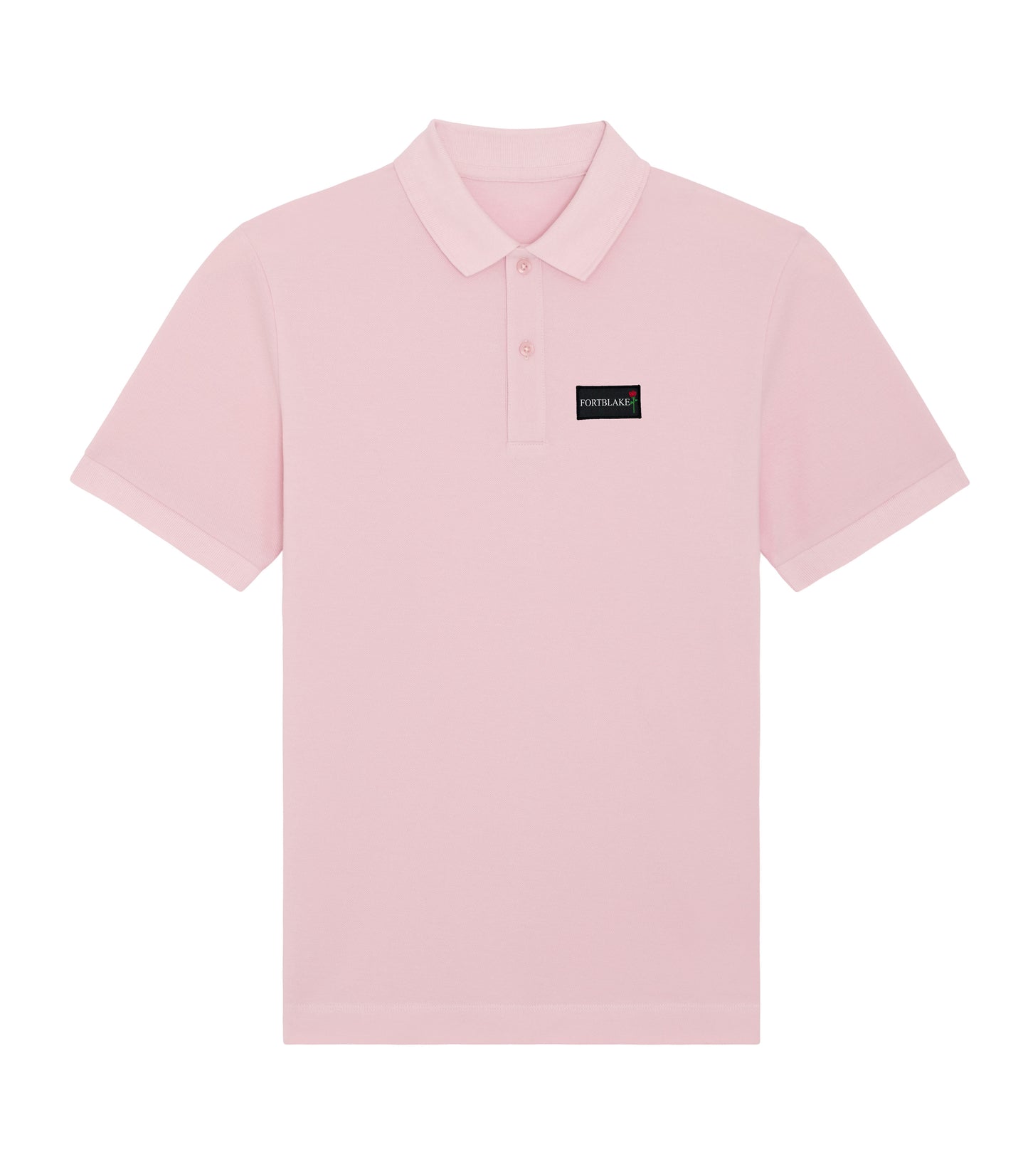 FORTBLAKE FLAG PINK POLOSHIRT