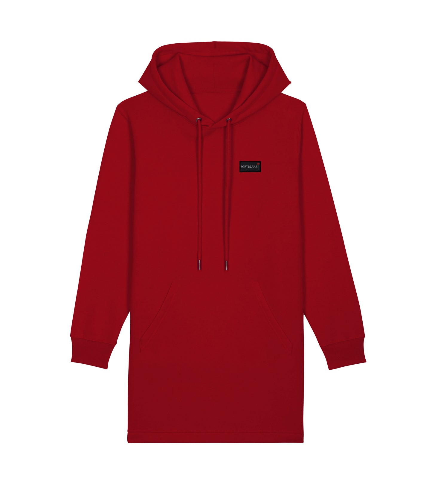 FORTBLAKE WOMAN FLAG RED HOODIE-DRESS