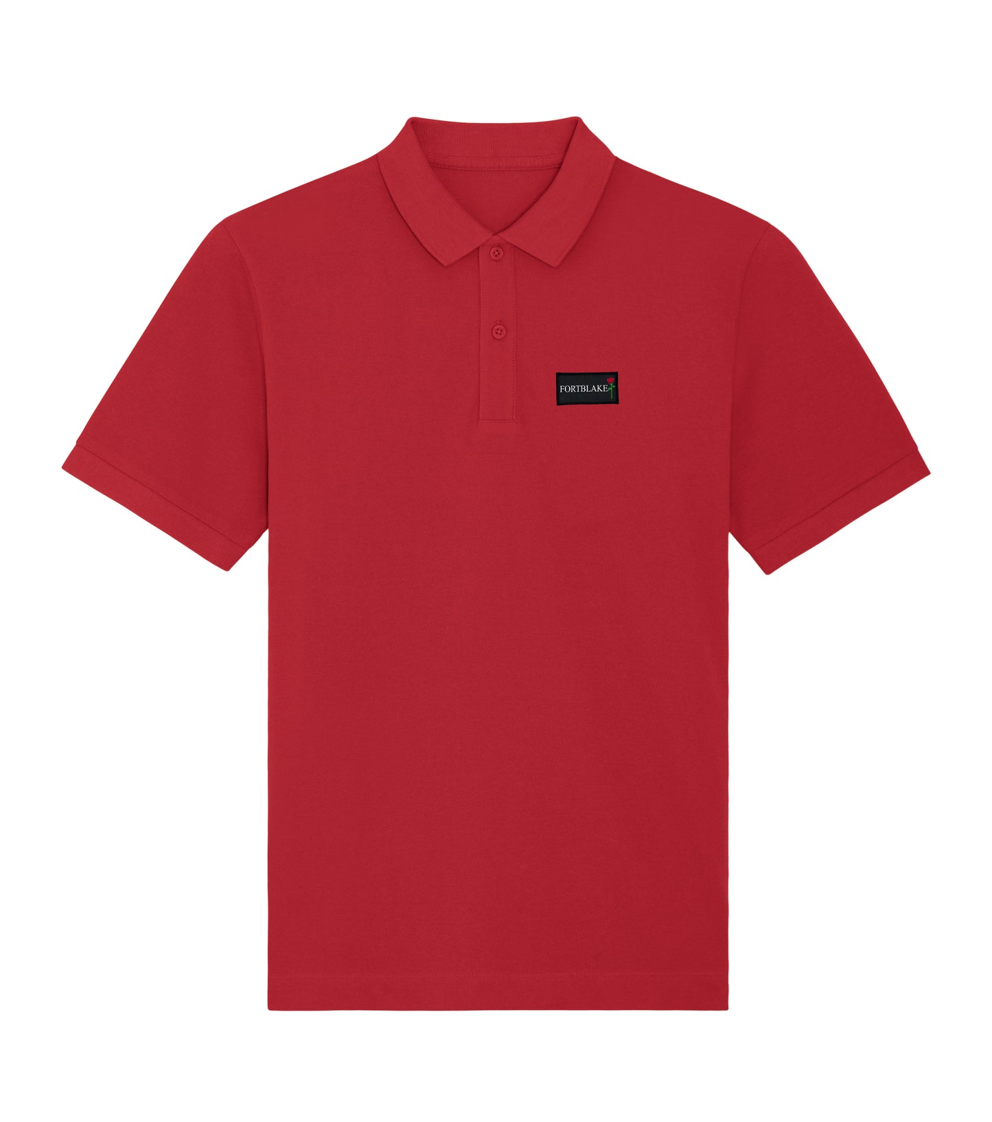 FORTBLAKE FLAG RED POLOSHIRT