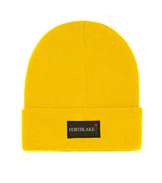 FORTBLAKE FLAG YELLOW BEANIE