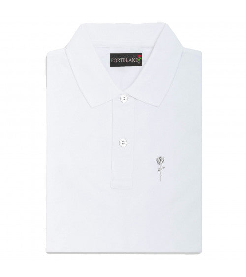 FORTBLAKE SHADOW WHITE POLOSHIRT