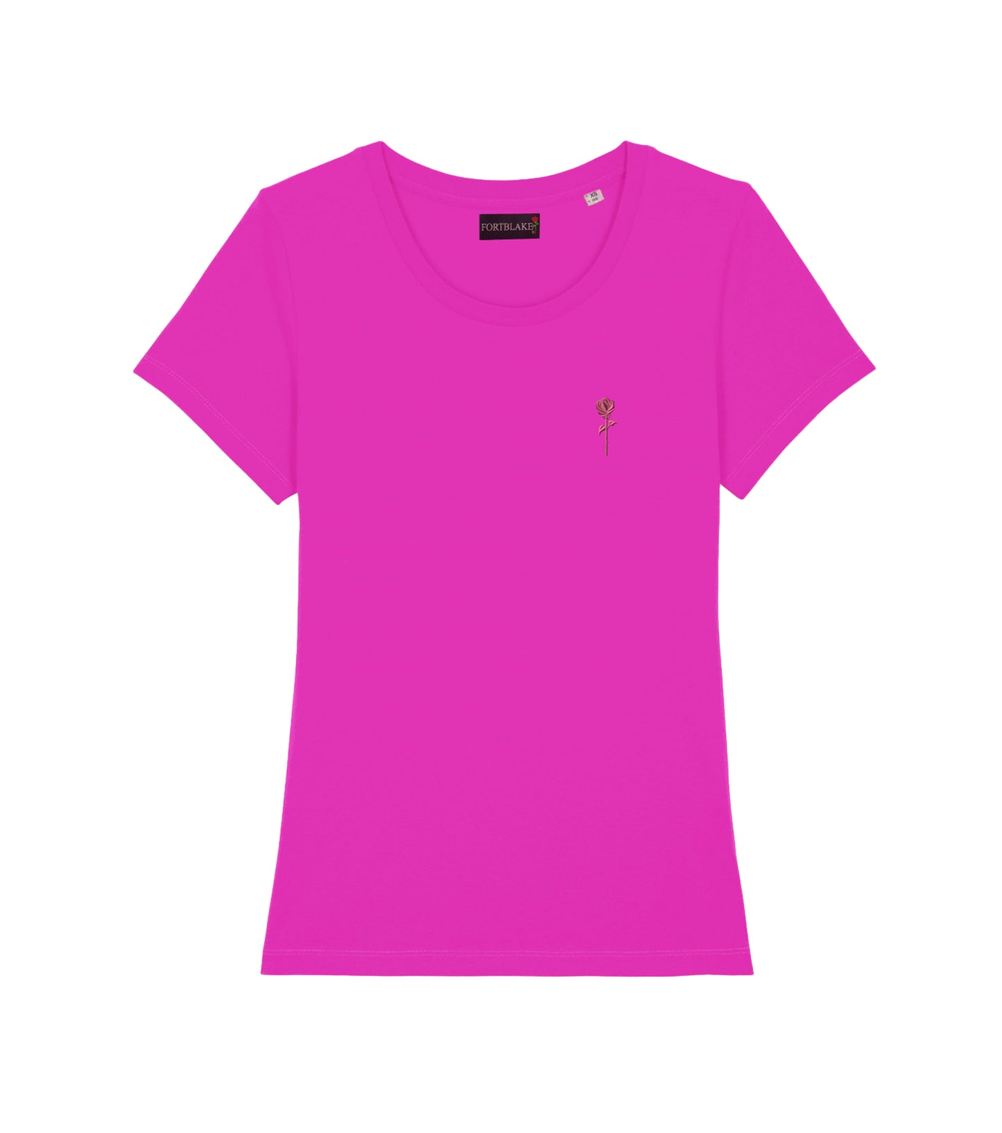 FORTBLAKE WOMAN SHADOW FUCSIA T-SHIRT