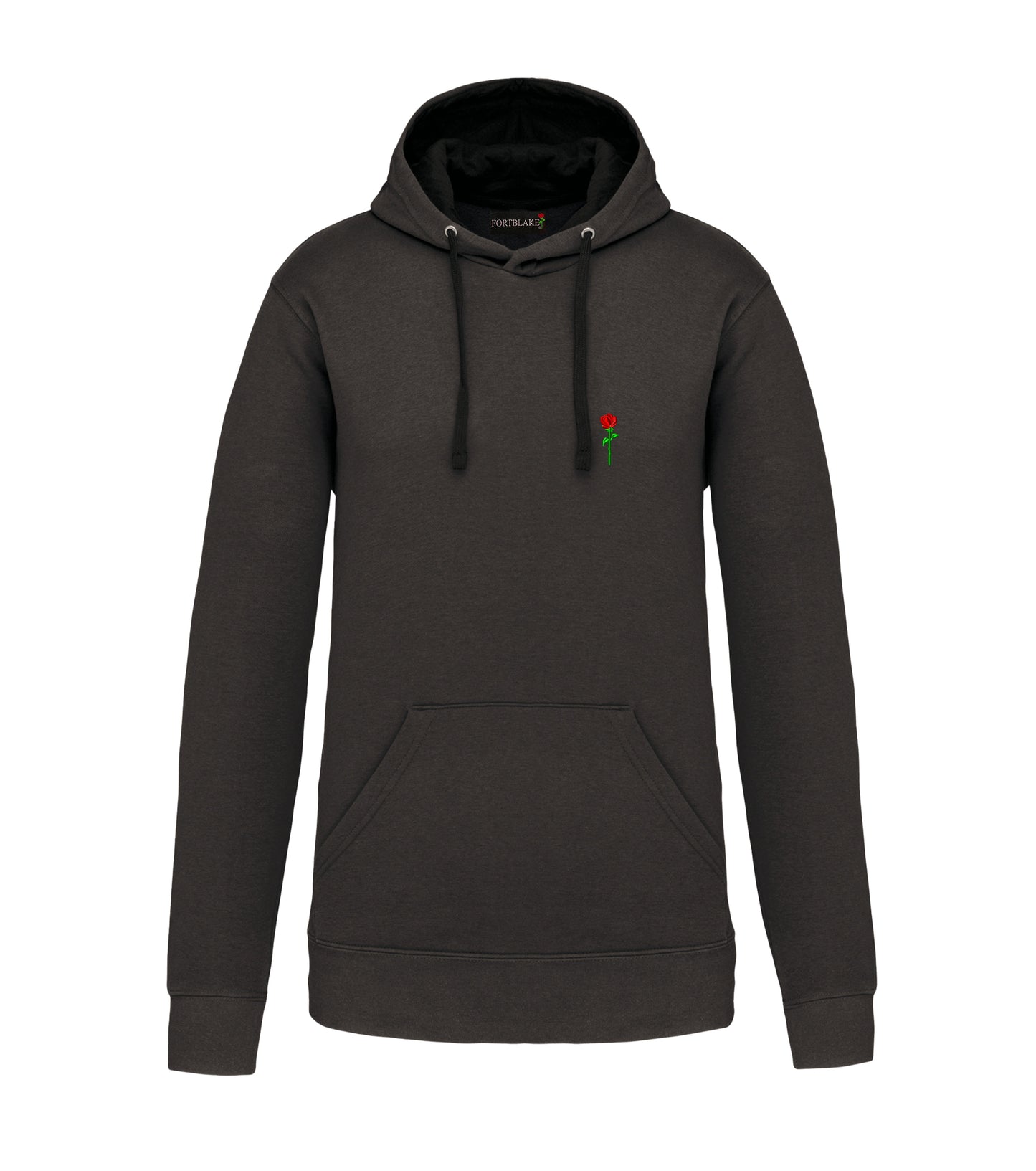 FORTBLAKE CLASSIC GREY/BLACK BICOLOR HOODIE