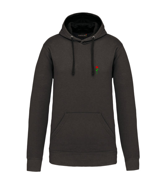 FORTBLAKE CLASSIC GREY/BLACK BICOLOR HOODIE