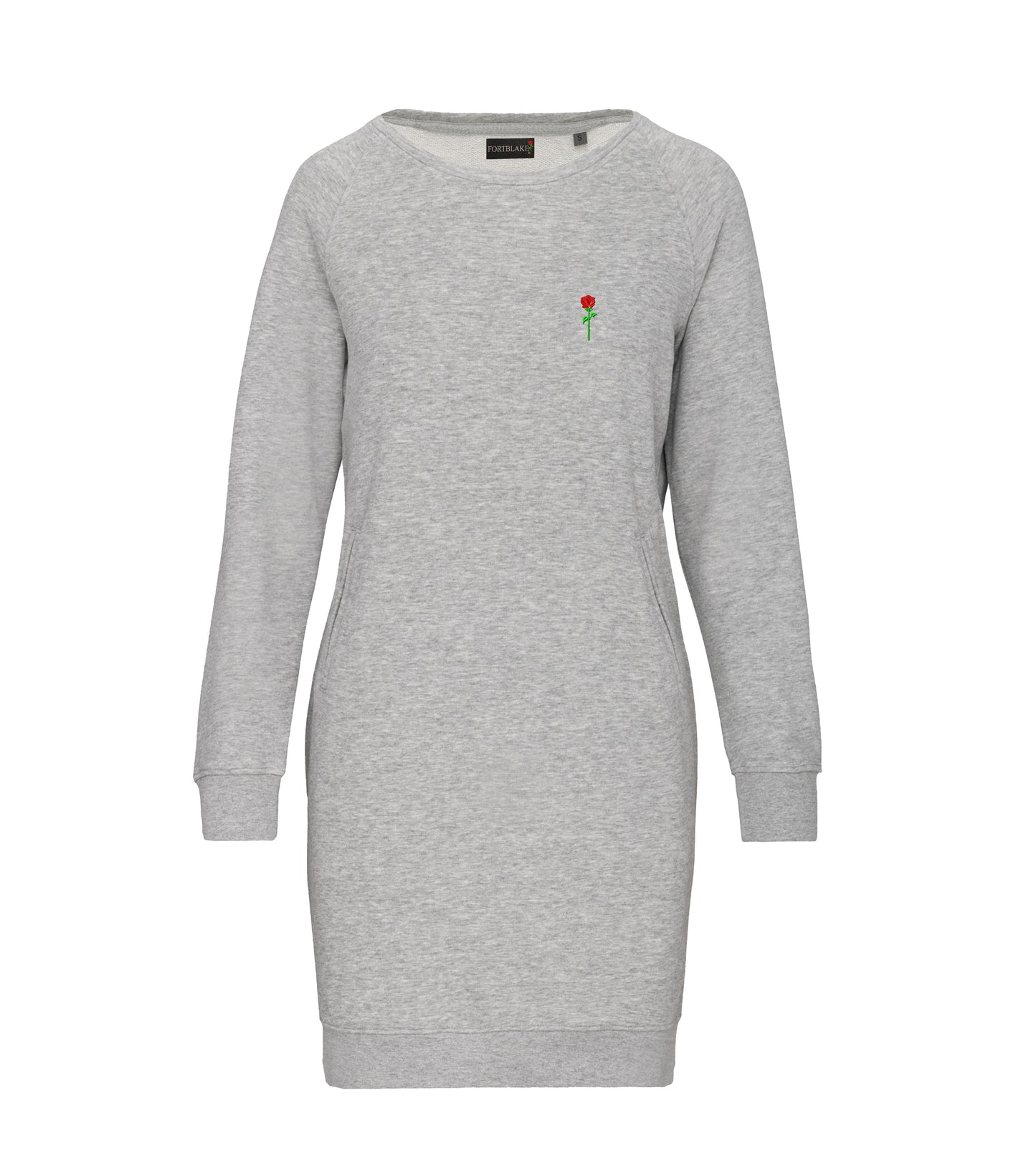 FORTBLAKE WOMAN CLASSIC SPORTGREY SWEAT-DRESS