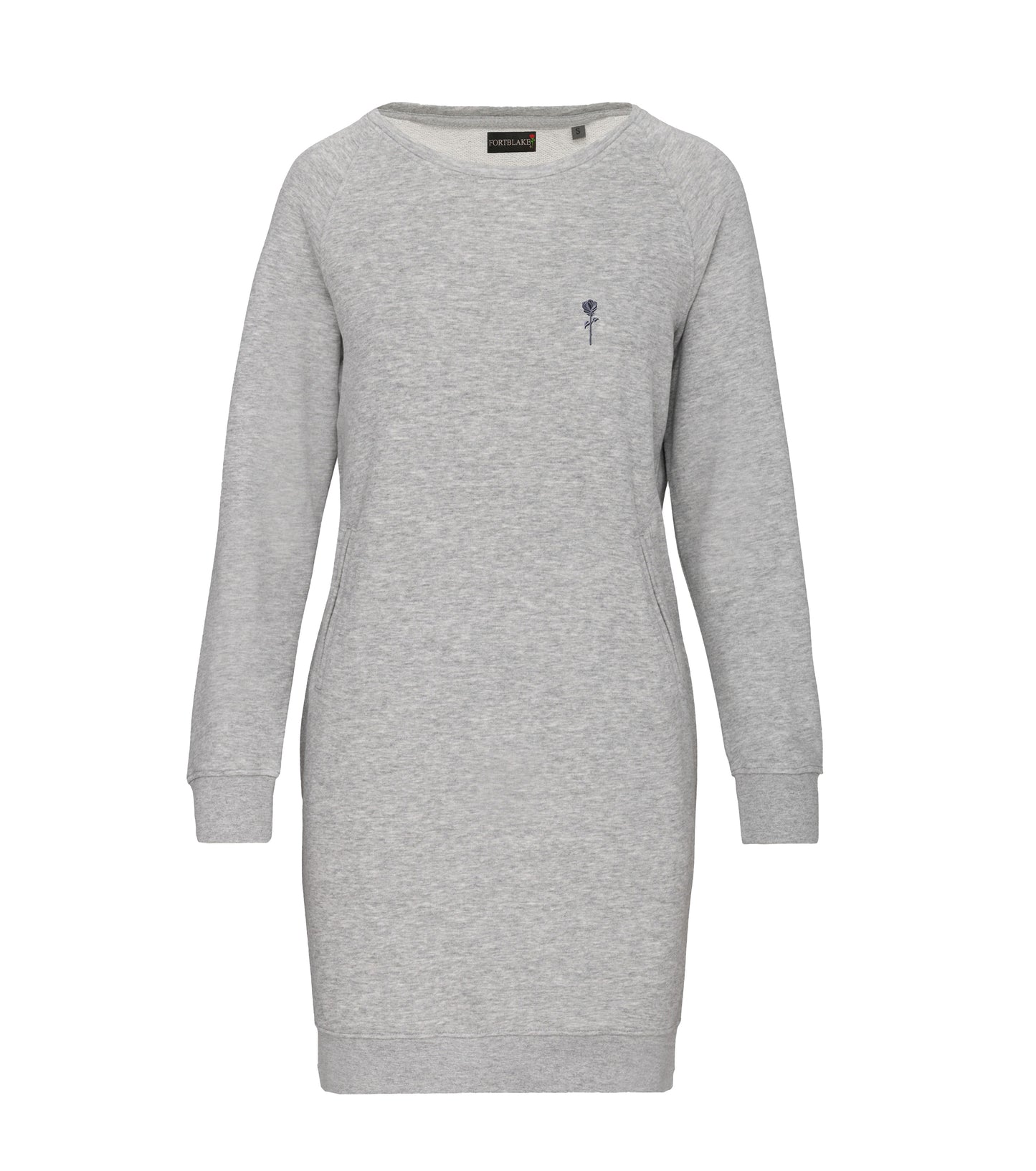 FORTBLAKE WOMAN SHADOW SPORTGREY SWEAT-DRESS