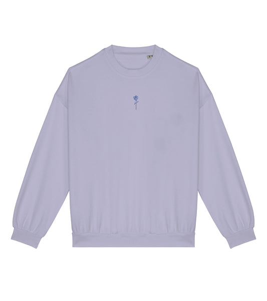 FORTBLAKE OVERSIZE LILAC SWEATSHIRT