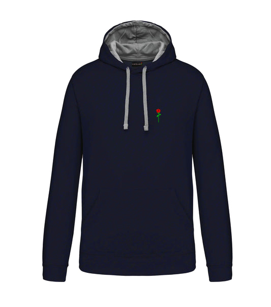 FORTBLAKE CLASSIC NAVY/GREYBICOLOR HOODIE