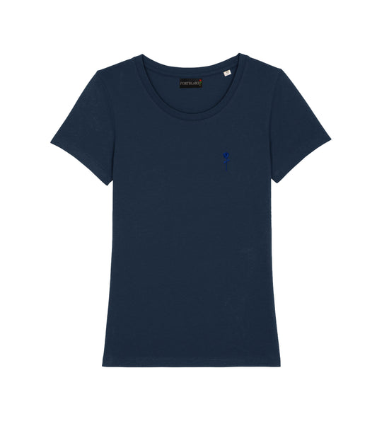 FORTBLAKE WOMAN SHADOW NAVY T-SHIRT