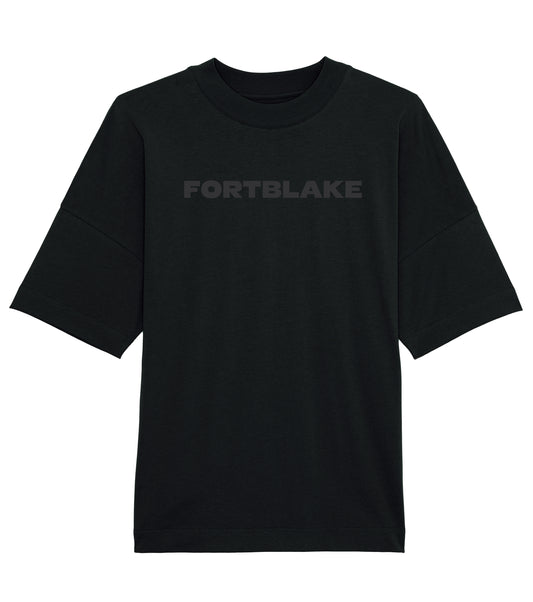 FORTBLAKE OVERSIZE BLACK DERBY T-SHIRT